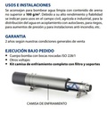 Motobomba Lapicero 10Hp 440V 3F 3" Pedrollo 6Sr100G/100Tp