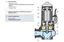 Motobomba Sumergible 15Hp 440V 3F 4" Pedrollo Mc4 150/80