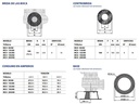 Motobomba Sumergible 15Hp 440V 3F 4" Pedrollo Mc4 150/80