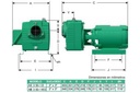 Motobomba Autocebante 5Hp 220V 1F 3X3" Barnes Ae 3 50-1 Weg