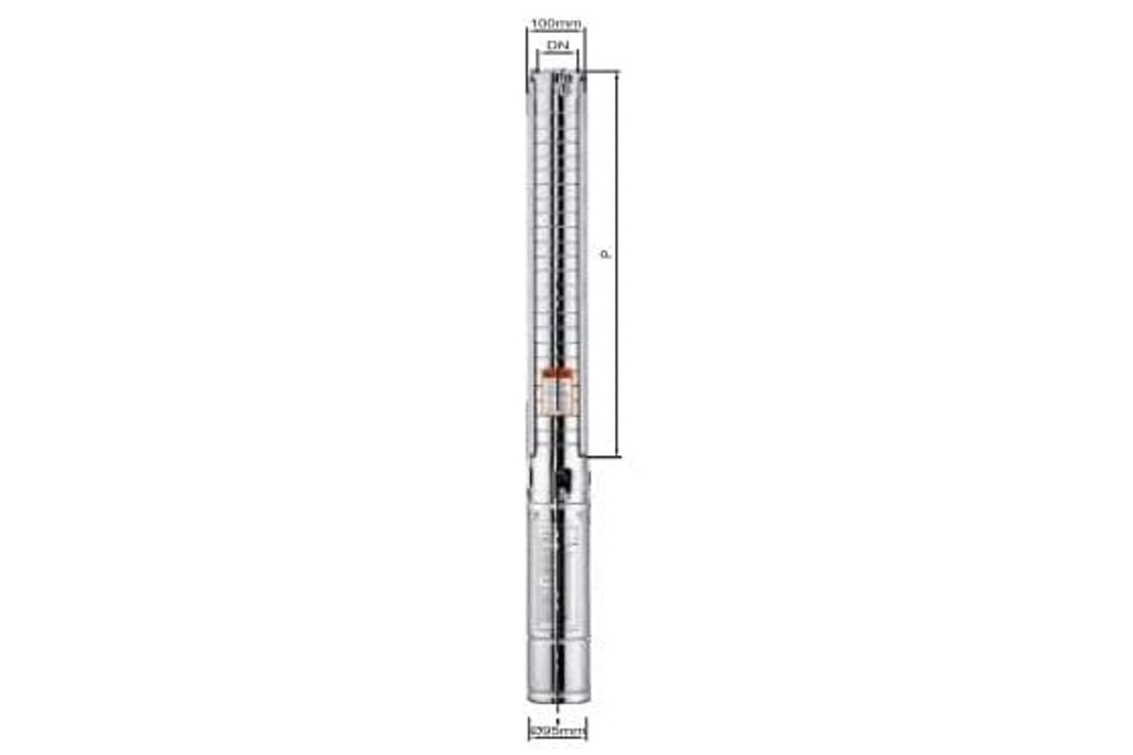 Bomba Lapicero 3Hp Sin Motor 2" Barnes 4Sp 106-5-30