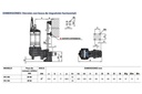 Motobomba Sumergible 7.5Hp 220V 3F 3" Pedrollo Bc75/35