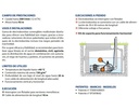 Motobomba Lapicero 1.5Hp 220V 1F 1.25" Pedrollo Upm2/3