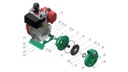 Motobomba Centrifuga 13Hp Diesel 2X2" Barnes Hd 2 130 Hf