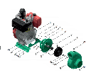 Motobomba Centrifuga 13Hp Diesel 4X3" Barnes Qd 3 130 Hf