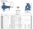 Motobomba Centrifuga 20Hp Eje Libre 2.5X2" Pedrollo FG50/250B