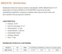 Motobomba Autocebante 10Hp Diesel 4X4" Arvek Mbq4410D
