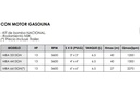 Motobomba Autocebante 13hp Gasolina 6X6" Arvek Mba6613Gn