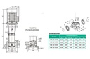 Motobomba Multietapas V 15Hp 220-440V 3F 3X3" Barnes Vse 32 4-150