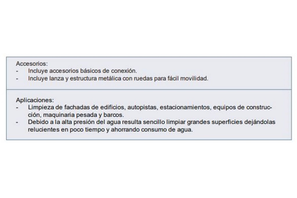 Hidrolavadora 7.5Hp 220V 3F 3000Psi 13.8Lpm Barnes  DCC-20/13