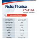 Bomba Multietapas H 5Hp Eje libre 1.5X1.5" Ihm Vn-135-L