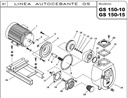 Motobomba Autocebante 15Hp 220-440V 3F 6X6" Ihm Gs 150-15W-IE3