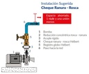 Valvula Cheque Hidro 3" Ranura-Rosca Helbert Hftg075