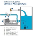 Valvula de Alivio 2" para Agua Helbert Hnva050
