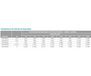 Valvula de Seguridad con Palanca 3/4" para Vapor o Aire Helbert Hnvr019