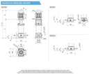 Motobomba Multietapas V 7.5Hp 220-440V 3F 1.25X1.25” Franklin 6Vr2100Nf1B-V6W3