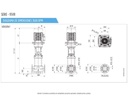 Motobomba Multietapas V 40Hp 230-460V 3F 4X4” Franklin 95Vr032ANf2A-Wp6E3