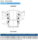 Motobomba Multietapas V 40Hp 230-460V 3F 4X4” Franklin 65Vr0300Nf2A-Wp6E3