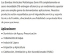Motobomba Multietapas V 0.75Hp 220-440V 3F 1.25X1.25” Franklin 3Vr0200Nf1B-6W3