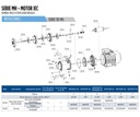 Motobomba Multietapas H 1Hp 220-440V 3F 1.25X1” Franklin 30Fmh2p-63 E2 IE3