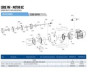 Motobomba Multietapas H 5.5Hp 220-440V 3F 2X1.5” Franklin 90Fmh2p-63 E2 IE3