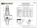 Valvula de Alivio 1" para Agua Helbert Hnva025