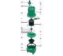 Motobomba Sumergible 1Hp 220V 1F 3" Barnes Ne 3 10-1-4-220