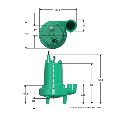 Motobomba Sumergible 2Hp 220V 3F 3" Barnes Ne 3 20-4-220