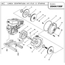 Motobomba Centrífuga 15Hp Gasolina 2X2" Ihm Hy-flo 20Hh/192F-2