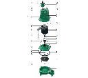 Motobomba Sumergible 0.4Hp 110V 1F 2" Barnes Ne 2 4-1-4-110