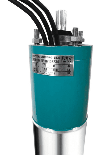 MSR6 103230 / Motor  Aquapak Lapicero 10hp / 220V 3F / 6X2"