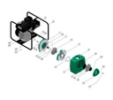 Motobomba Autocebante 6.5Hp Gasolina 3X3" Barnes Ag 3 65 Hf