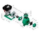 Motobomba Autocebante 11Hp Diesel 6X6" Barnes Ad 6 110 Ld
