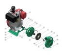 Motobomba Centrifuga 10Hp Diesel 3X3" Barnes Hd 3 100 Hf