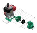 Motobomba Centrifuga 10Hp Diesel 4X3" Barnes Qd 3 100 Hf Ae