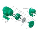 Motobomba Centrifuga 7.5Hp 220 440V 3F 1.5X1.5" Barnes He 1.5 75