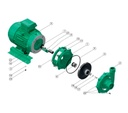 Motobomba Centrifuga 10Hp 220 440V 3F 2X1.5" Barnes Ke 1.5 100