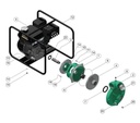 Motobomba Centrifuga 6,5Hp Gasolina 2X2" Barnes Hg 2 65 Kl