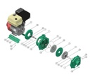 Motobomba Centrifuga 13Hp Gasolina 2X2" Barnes Hg 2 130-2 Hf