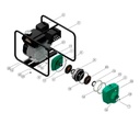 Motobomba Jet 6.5Hp Gasolina 1.25X1" Barnes Jg 1 65-2 Kl