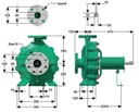 Motobomba Centrifuga 2.5X2" Barnes Iu 065X050X315