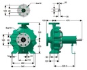 Motobomba Centrifuga 2.5X1.5" Barnes Iu 065X040X315