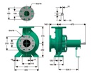 Motobomba Centrifuga 5X4" Barnes Iu 125X100X315