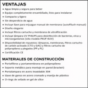 PKUF-5 / Sistema de ultrafiltración 5 etapas - 5 micras