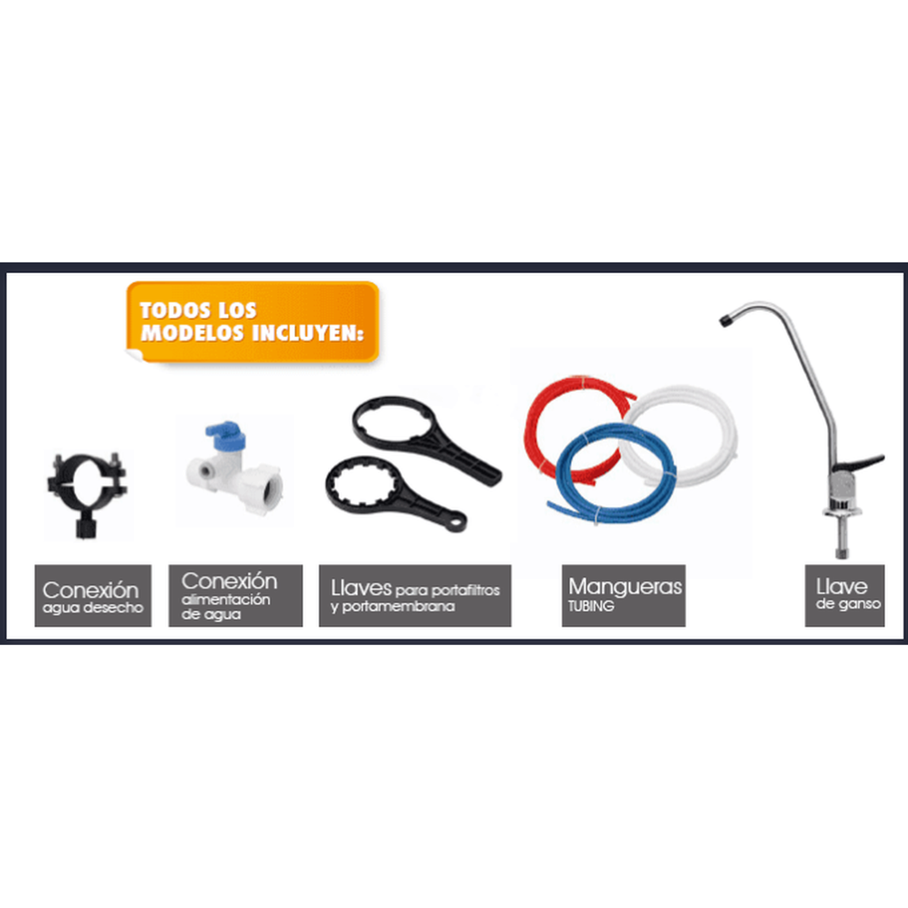 PKUF-5 / Sistema de ultrafiltración 5 etapas - 5 micras
