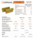 Tt45 - Tableta Silicoaluminoso Isothermal - Refractario 1350 C