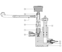Bomba Manual 400Psi de Pruebas Hidrostáticas en Linea Helbert Hral104