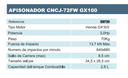 CNCJ-72FW-GX100 / Apisonador Barnes 3hp / 13,7kn