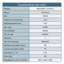 Motor Diesel Cuñero 13Hp 3600Rpm Hi Force Motor D 13 Hf-C