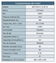 Motor Gasolina Roscado 13Hp 3600Rpm Hi Force Motor G 13 Hf-R